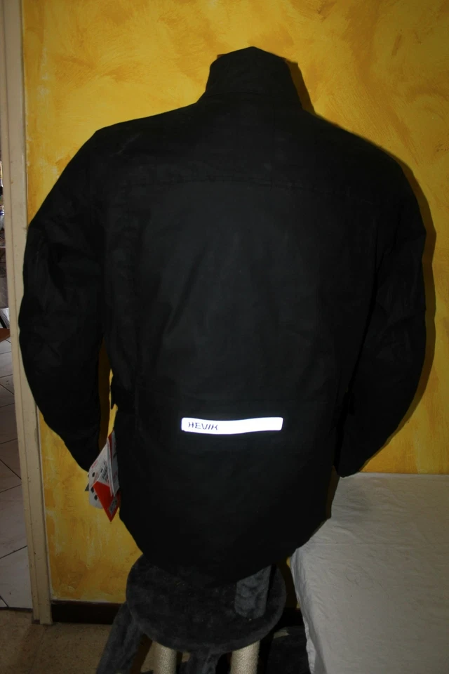 HEVIK - Veste Moto Touring  Portland   Noir -  Homme Taille L - Photo 4/4