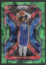 2020-21 Panini Prizm DANIEL OTURU Green Ice SP < 100 Rookie RC #279
