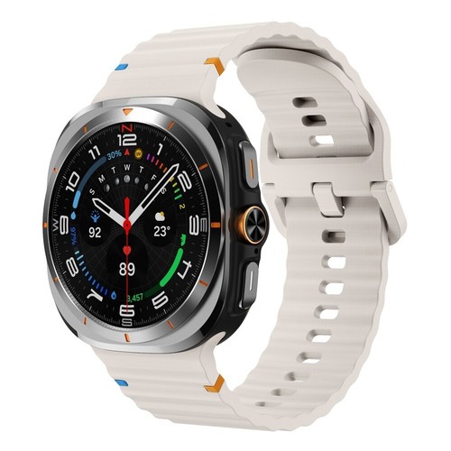 Original Silicone Band for Samsung Galaxy Watch ultra Strap 47mm Galaxy Watch 7 - Picture 22 of 25