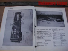 **US Military Army Gov. Issue 1968 Railway Car Guard 56-1/2" Gage Train Book