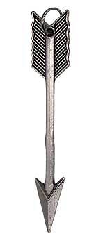 2 1/2'' Arrow amulet