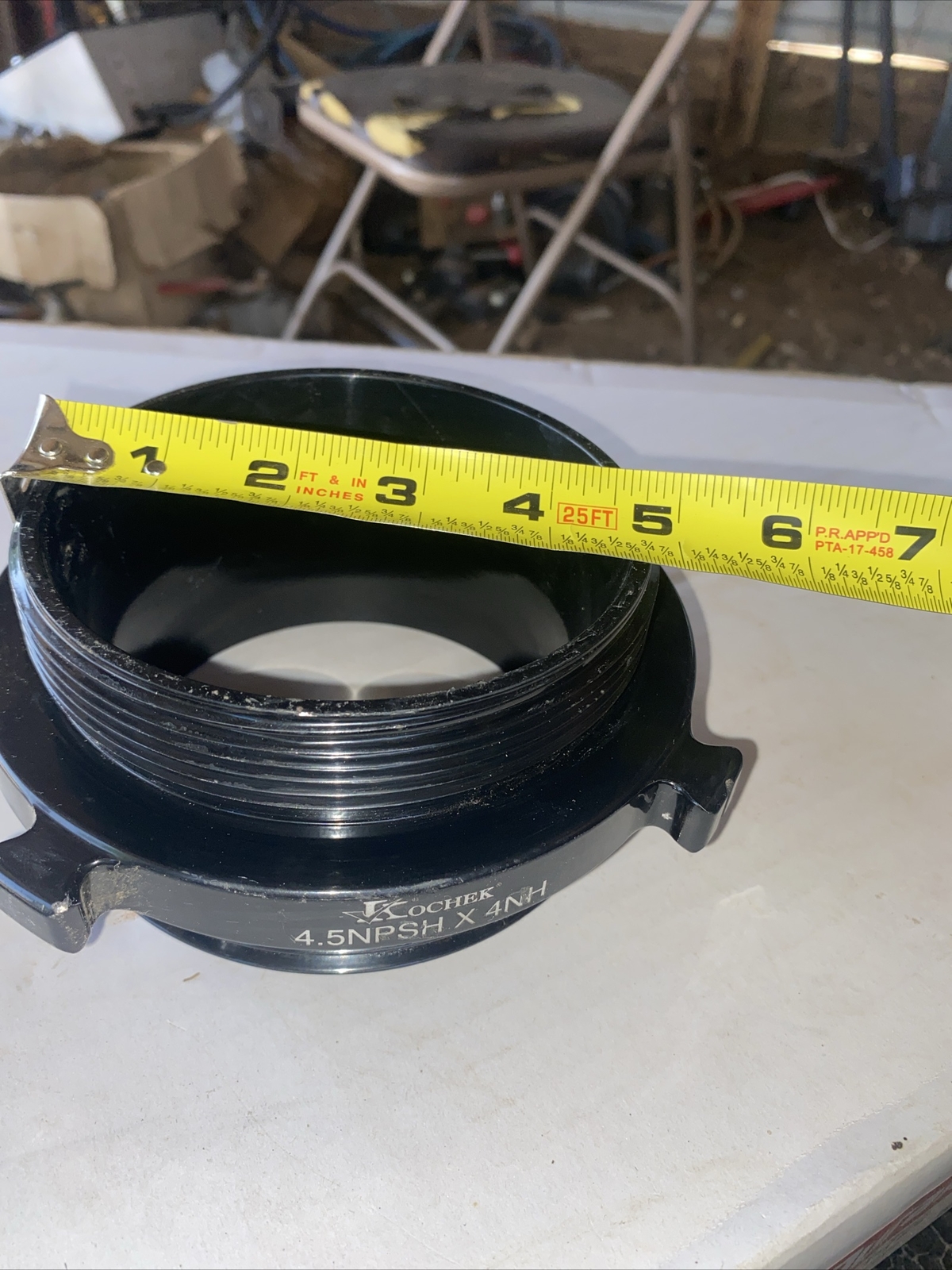 Kochek Adapter Connect Pipe Fitting 4NPSH X 4NH NOS