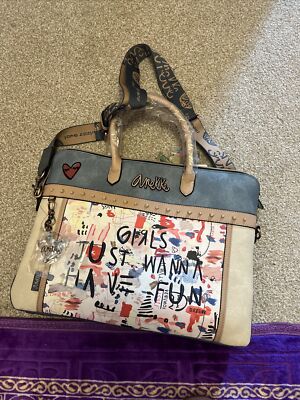 Lovely Anekke Laptop Large Women's Faux Leather Shoulder Bag