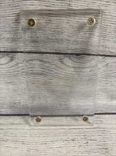 Ultra Pro 1/4" 4 SCREW SCREWDOWN 3x5 Card HolderEUC!! FAST SHIPPING!!!!