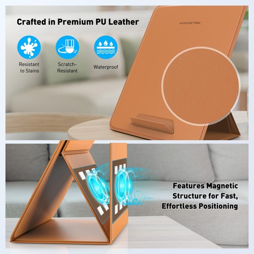 PORTABLE TABLET STAND 2IN1 FOLDABLE IPAD STAND & LAPTOP HOLDER FOR DESK ADJUSTAB - 第 7/7 張圖片