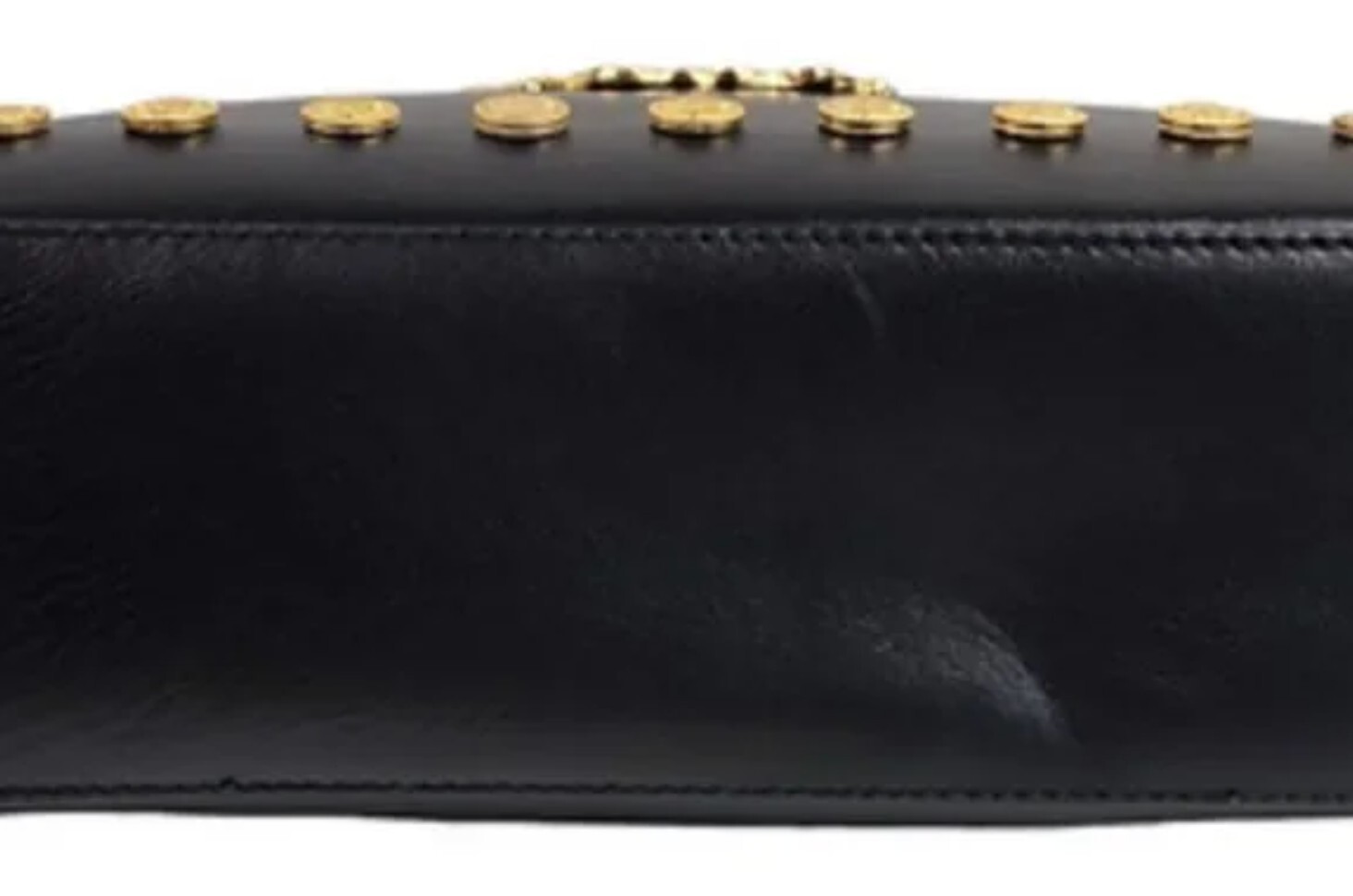 Versace Vintage *Rare* Medusa Leather 80's Shoulder Bag image 9