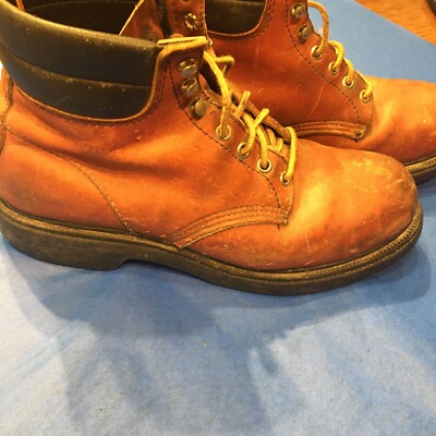 Red Wing Mens Brown ANSI Z41 PT91 Steel Toe Work Boots 3E  display picture 3