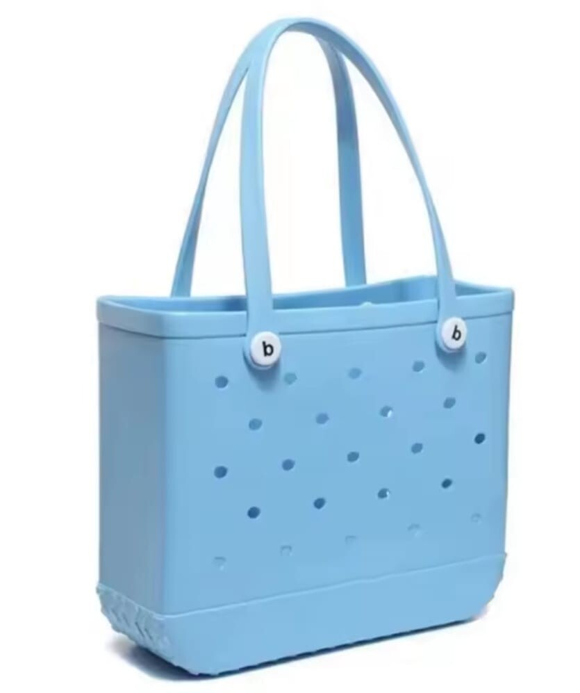 Large Croc buy one get one  free Beach Bag Rubber EVA Waterproof   Large Women