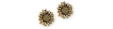Sunflower Jewelry 14k Gold Handmade Sunflower Earrings SFTX12X-EG