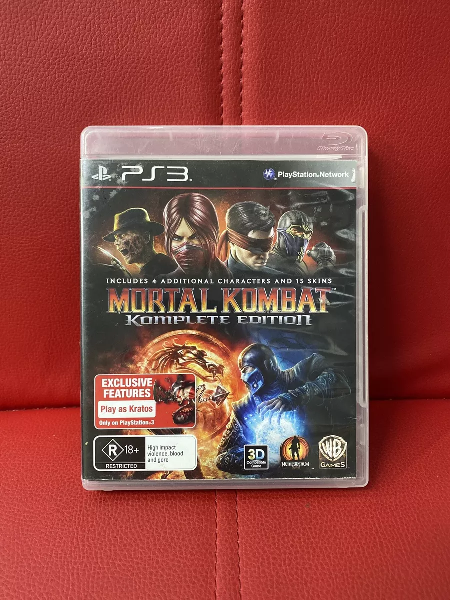  Mortal Kombat: Kollector's Edition -Xbox 360 : Video Games