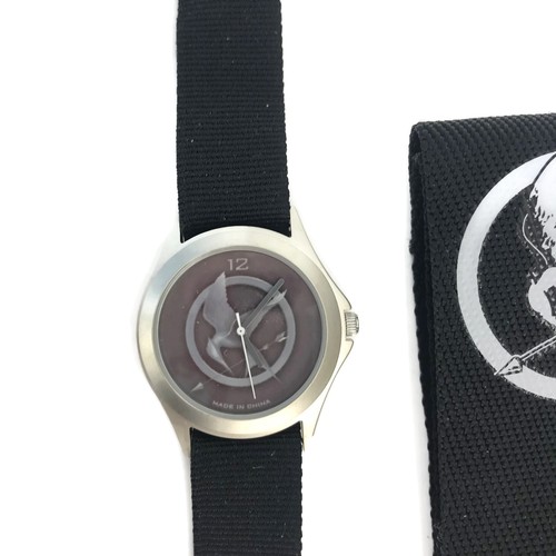 Reloj Pulsera Los Juegos del Hambre Gris Sinsajo Neca Banda Intercambiable - Imagen 4 de 7