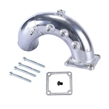 3" Polished Air Intake Elbow Tube For 1998.5-2002 Dodge Ram Cummins Diesel 5.9L