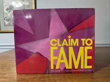 Claim to Fame Board Game 1990 Parker Brothers Brand NEW