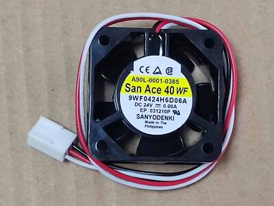 Ventola SanAce40WF 24V 0.08A – A90L-0001-0551#A, 9WF0424H6D05A Per Fanuc - 2