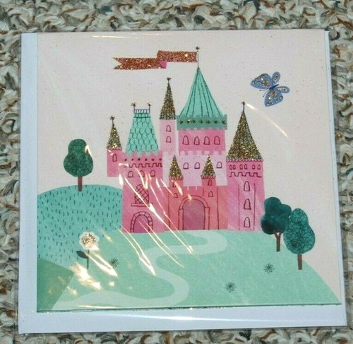 NEW Treasures Up with Paper Pop-Up Pop Up Greeting Card Birthday Princess Castle - Picture 2 of 3