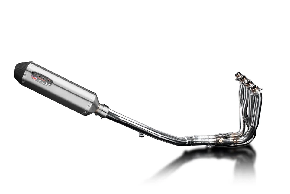 Silenciador de escape completo Kawasaki ZX-14R 2012-2023 4-1 13,5" acero inoxidable X-Oval Foto 3 de 4