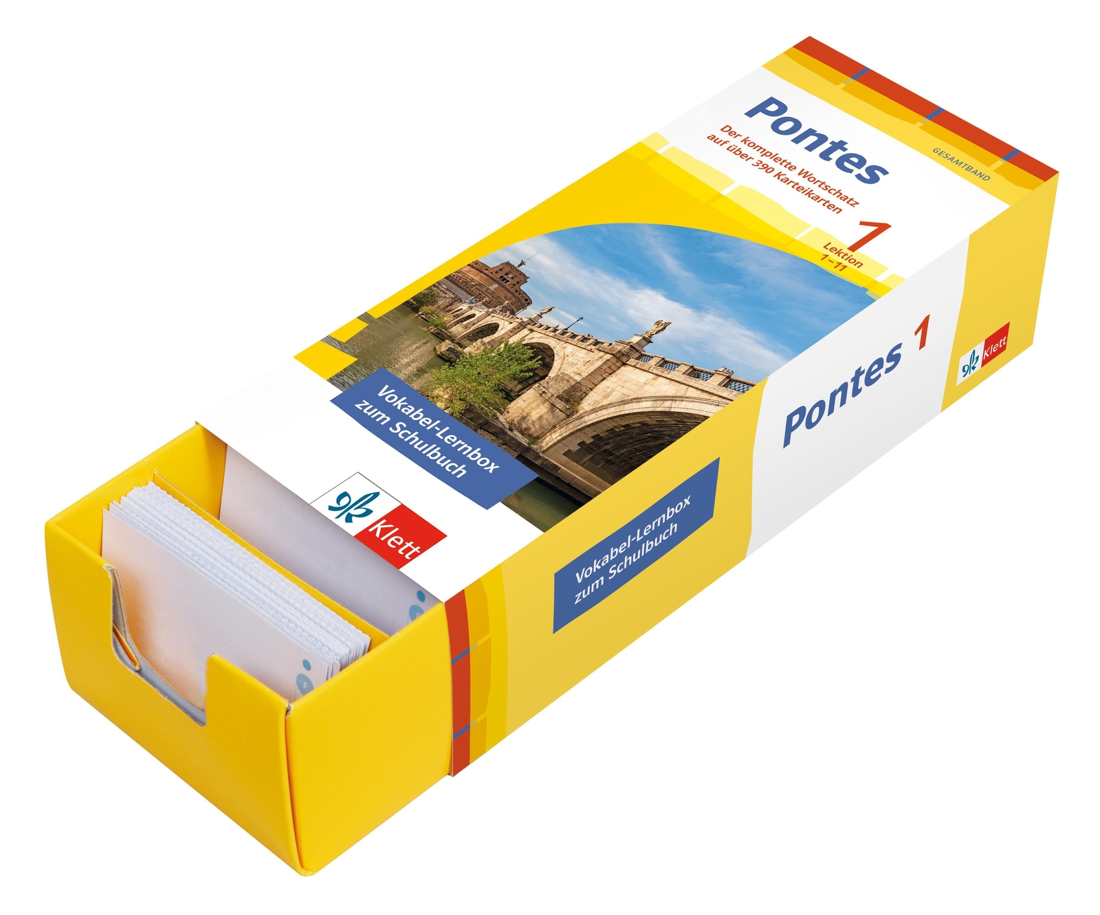 Thumbnail - Pontes Gesamtband 1 (ab 2020) Vokabel-lernbox Zum Schulbuch 1.