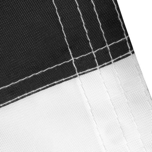 3x5 Polizei USA dünne blaue Linie Flagge 300D (Stangenhülse) Nylon bestickt genäht - Bild 8 von 9