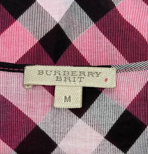 Burberry Brit Checkered Cotton Dress size M - Picture 10 of 13