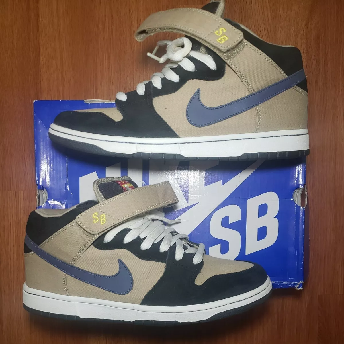 Picante Condensar Manuscrito Nike SB Dunk Mid &#034;Workwear&#034; Size 9.5 314381-241 | eBay