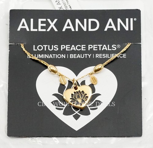 NEW Alex and Ani LOTUS PEACE PETALS 