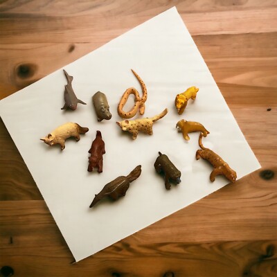 Safari Ltd Sea Animals Collection Baboon Rhino Walrus Egyptian Cat Jaguar Python