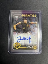 2024 Topps Chrome Jackson Wolf Auto #RA-JWO