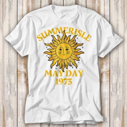 Summerisle Festival Inspirowany The Wicker Man T-shirt Top Koszulka Unisex 3981 - Zdjęcie 1 z 3