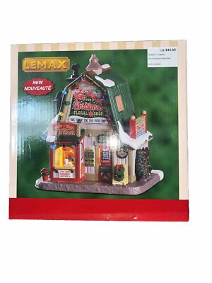 Lemax 2020 The Christmas Floral Shop Lighted Building