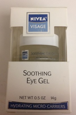 Nivea Visage Soothing EYE GEL .05 Fl OZ Very Rare Factory Sealed