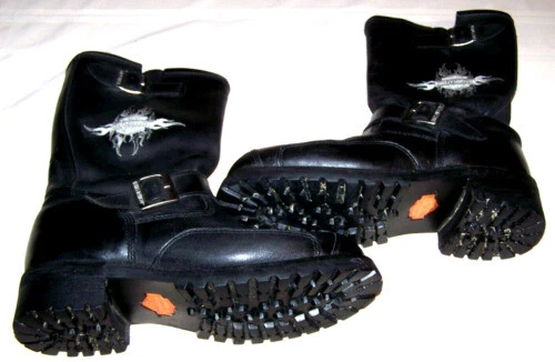 Ботинки для мотоциклов и пауэрспорта обувь США 10 шт.