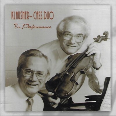 On Performance by Klausner-Cass Duo (CD, 2000) New