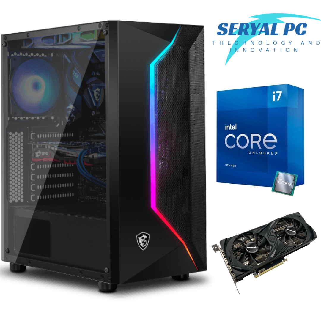 PC GAMING-I7 11700K-SSD Nvme 512GB+ HD 2TB-RAM 32GB-NVIDIA RTX