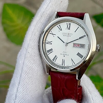 Rare Seiko LordMatic Roman Dial Automatic Men's Watch 5606