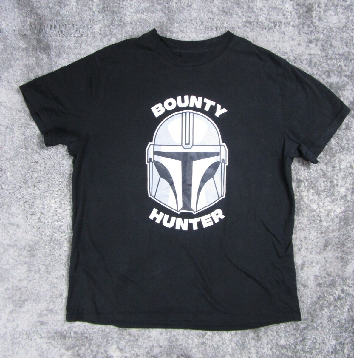 Star Wars Tee Shirt Mens XXLarge Bounty Hunter Black Graphic Short
