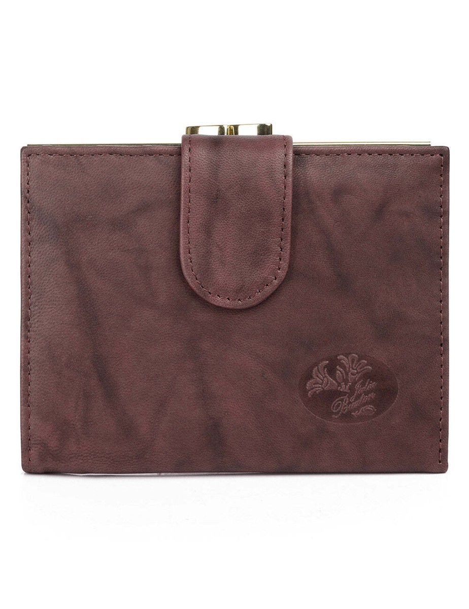 Julia Buxton Heiress RFID Blocking Double Cardex Leather Wallet