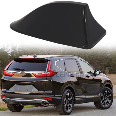 #ad #ad Black Car Shark Fin Roof Antenna Cover FM AM Radio Signal For Honda CR V CRV HRV $17.10