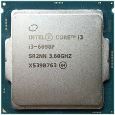 Intel Core i3-6098P SR2NN Dual Core Processor 3.6 GHz, Socket LGA1151, 54W CPU