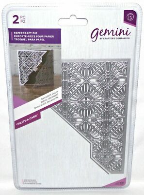 Gemini Decadent Decor Create a Card 3 Concepts Cut In Gatefold  Cut Edge All New