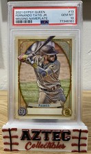 2021 Topps Gypsy Queen Fernando Tatis Jr. #13 Missing Nameplate-PSA 10 💎 Padres
