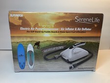 SerenLife Electric SLPUMP30 SUP Paddle Board Air Pump Compressor NEW, FAST SHIP