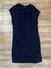 J Crew Navy Sleeveless Light Weight Dress XS