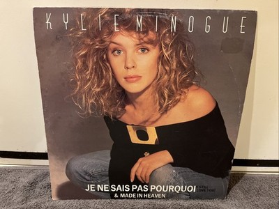Kylie Minogue - Je Ne Sais Pas Pourquoi - Maxi 12  - Teldec 1985