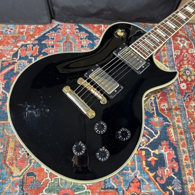 *Video* Fernandes/Burny RLC-55 Les Paul Custom Black - 1998
