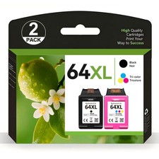 64XL Ink Cartridge for HP 64 XL ENVY 5542 6258 6255 7130 7132 7164 7830 7855 lot