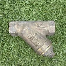 Zurn Wilkins 1" Cast Bronze Wye Type Strainer 1 Inch 150 WOG Y strainer