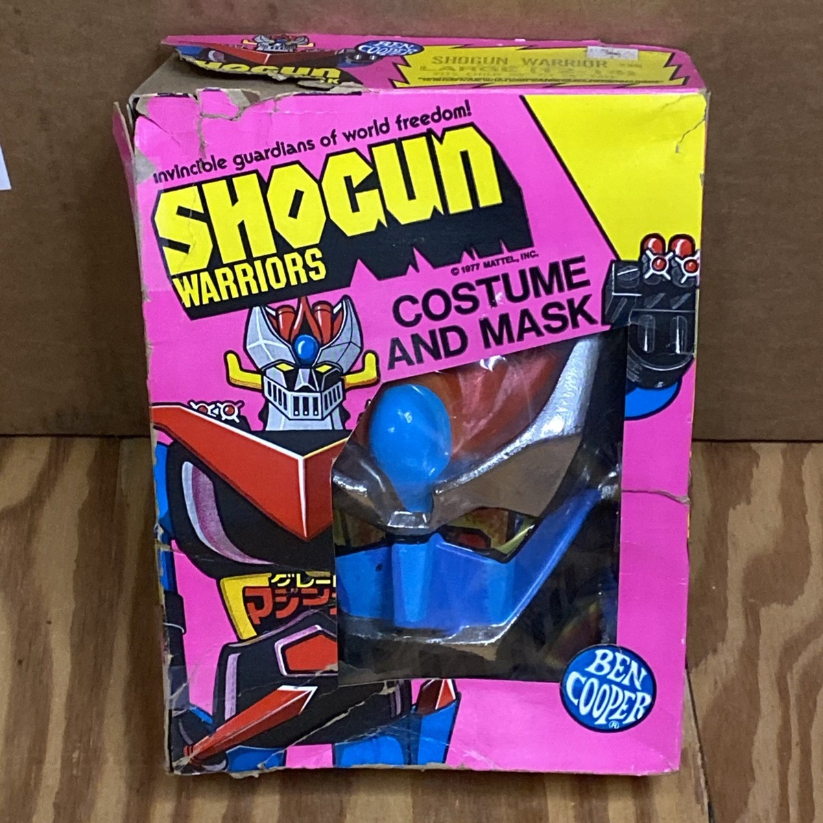 1977 SHOGUN WARRIOR Great Mazinga BEN COOPER Halloween Costume