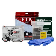Phalanx TacMed Solutions 800116 Field Trauma Kit FTK Level 2 First Aid