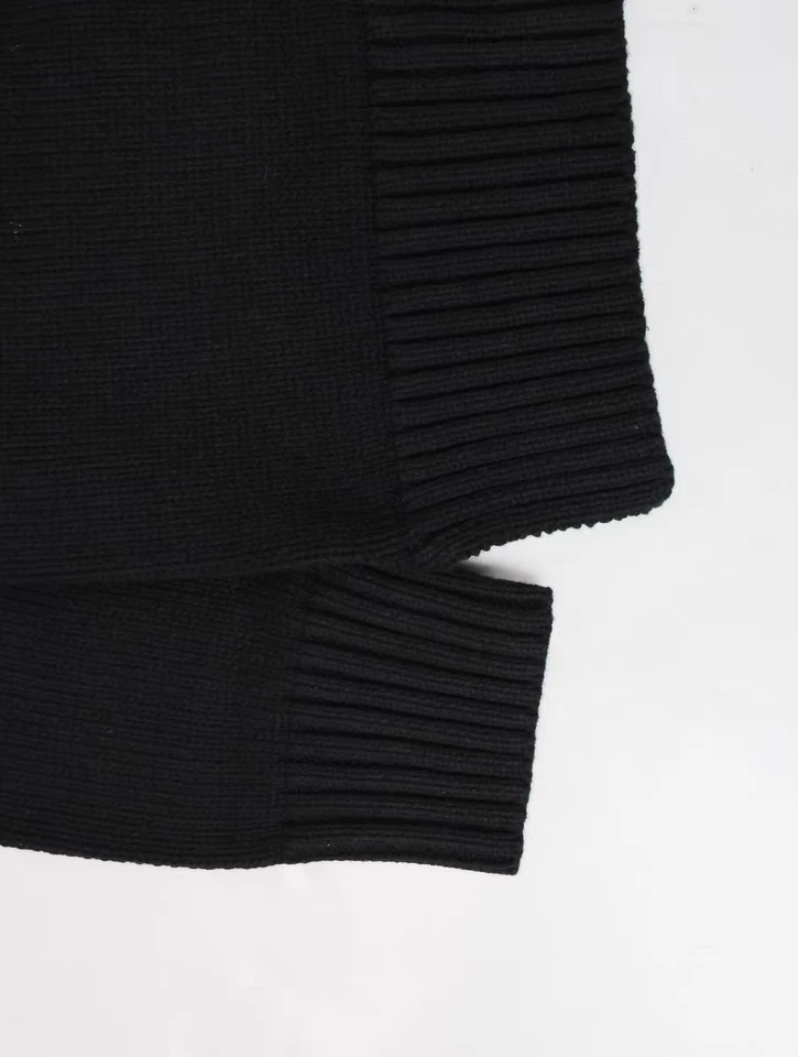 Polo Bear Mezcla de Algodón Jersey Negro Suéter Ralph Lauren Talla M Para Mujer Foto 4 de 4