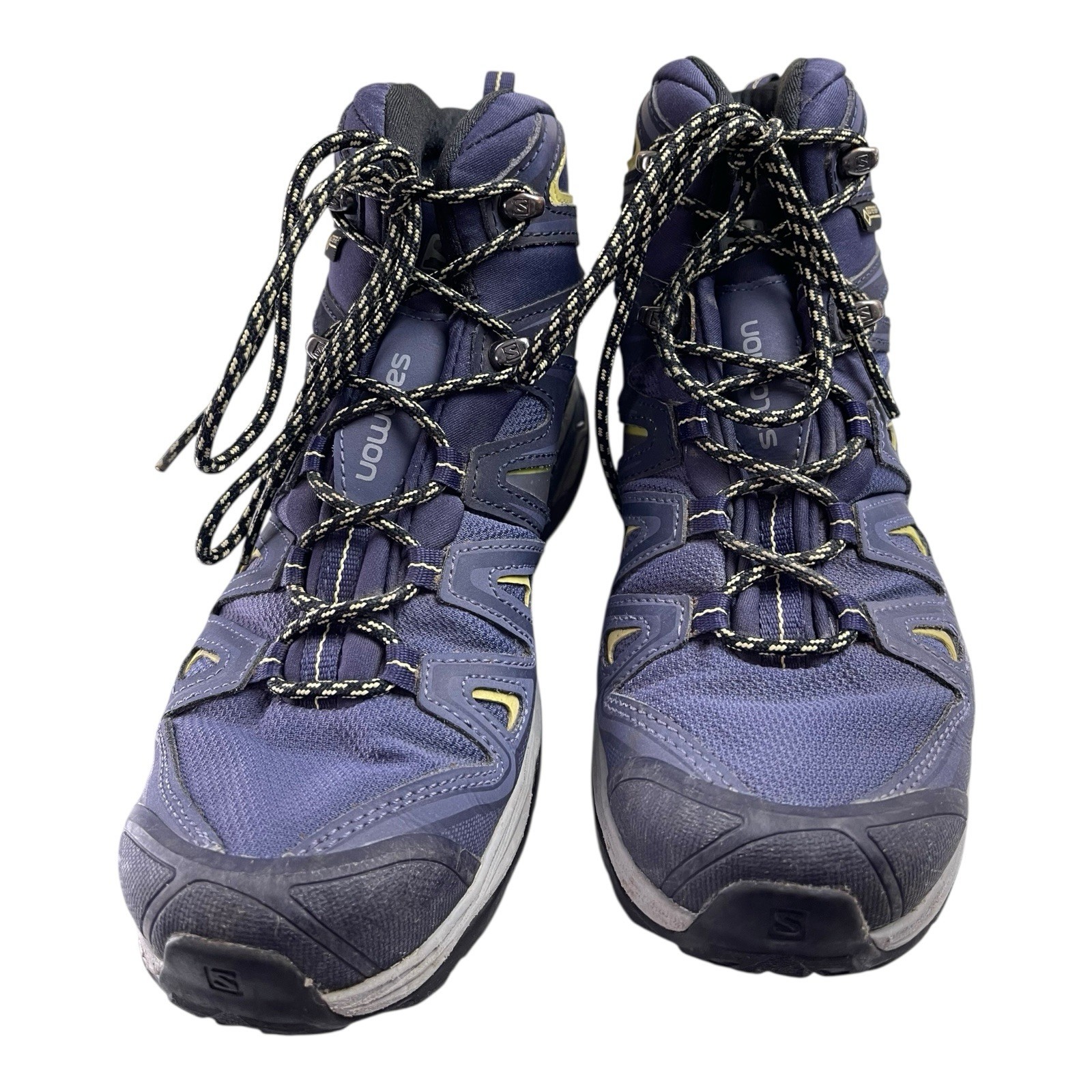 Scarpe da trekking SALOMON X in pelle ultra viola taglia 8